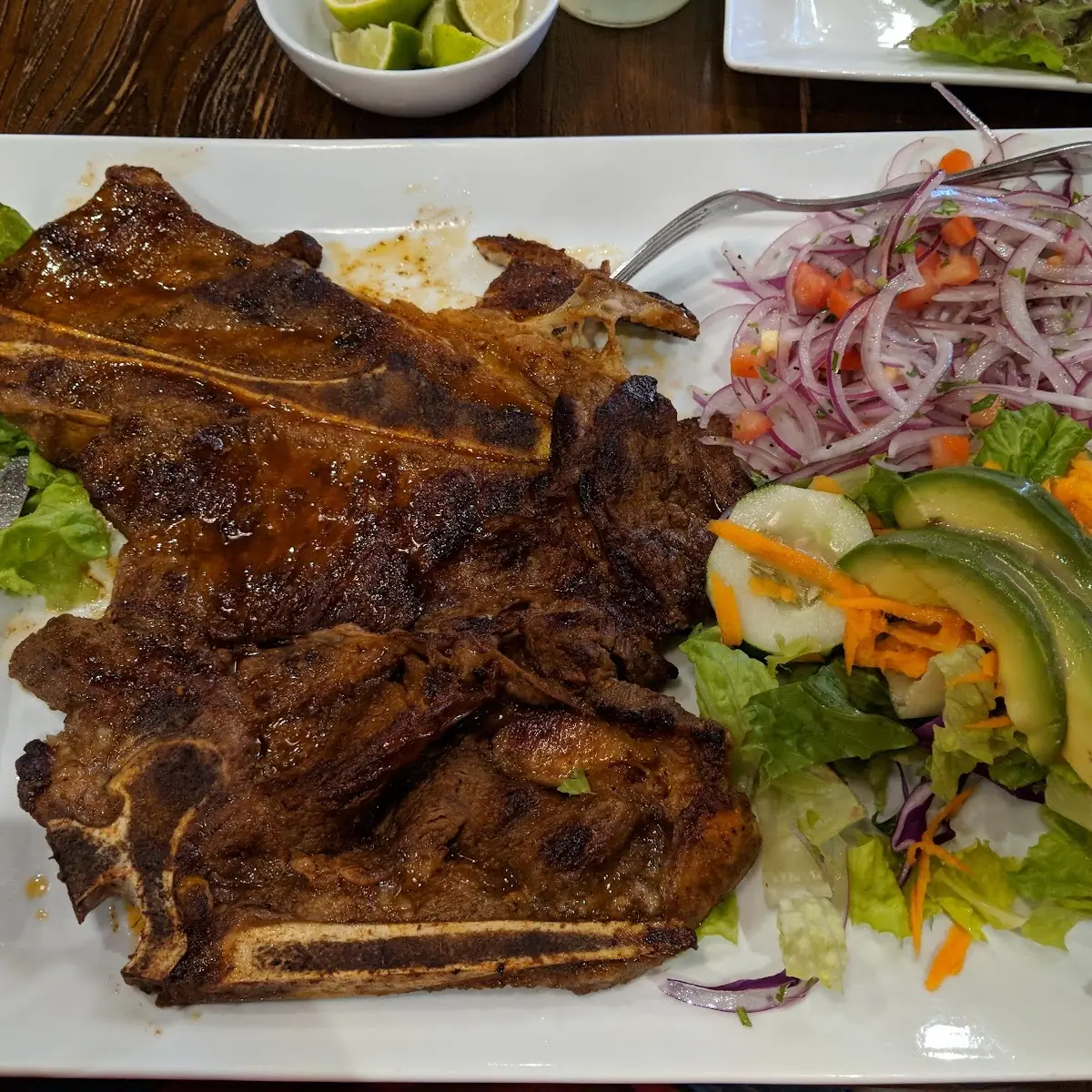 Grilled Steak Peruvian Style