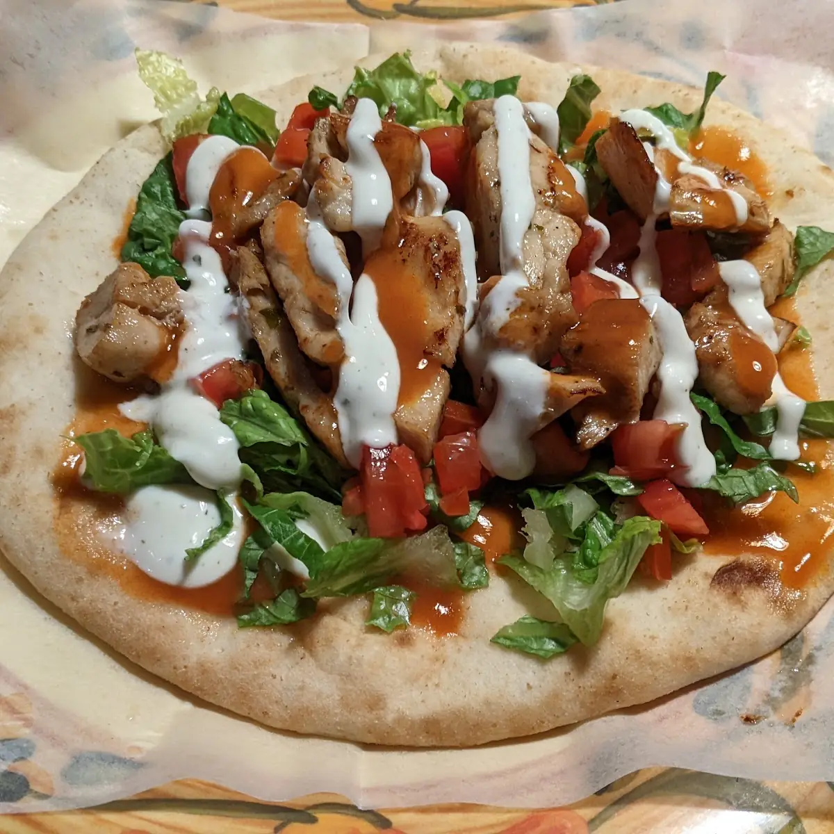 Buffalo Chicken Gyro