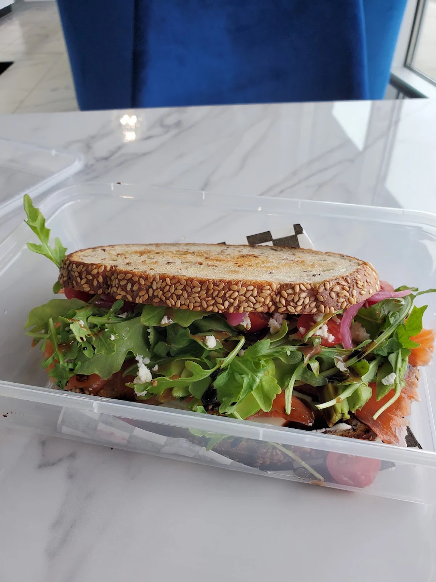 Salmon Avocado Toast, Petit Delights - Scarborough
