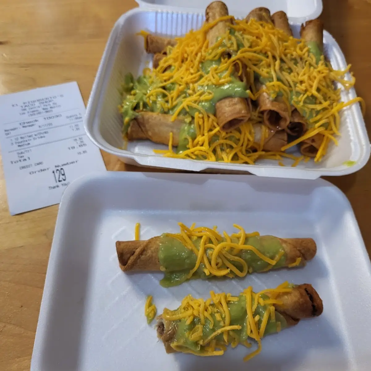 Rolled Tacos Carne Asada