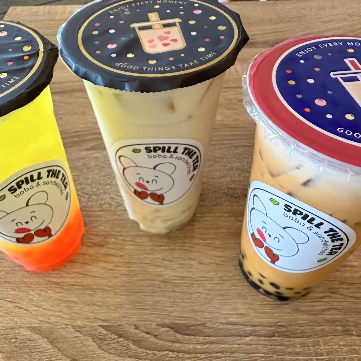 Passion Fruit Milk Tea Thai Tea