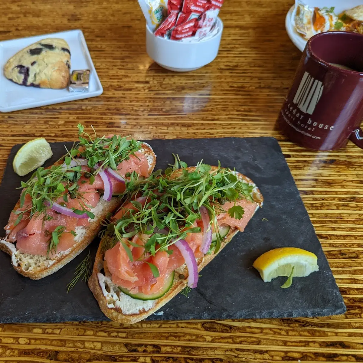 Lox on Toast