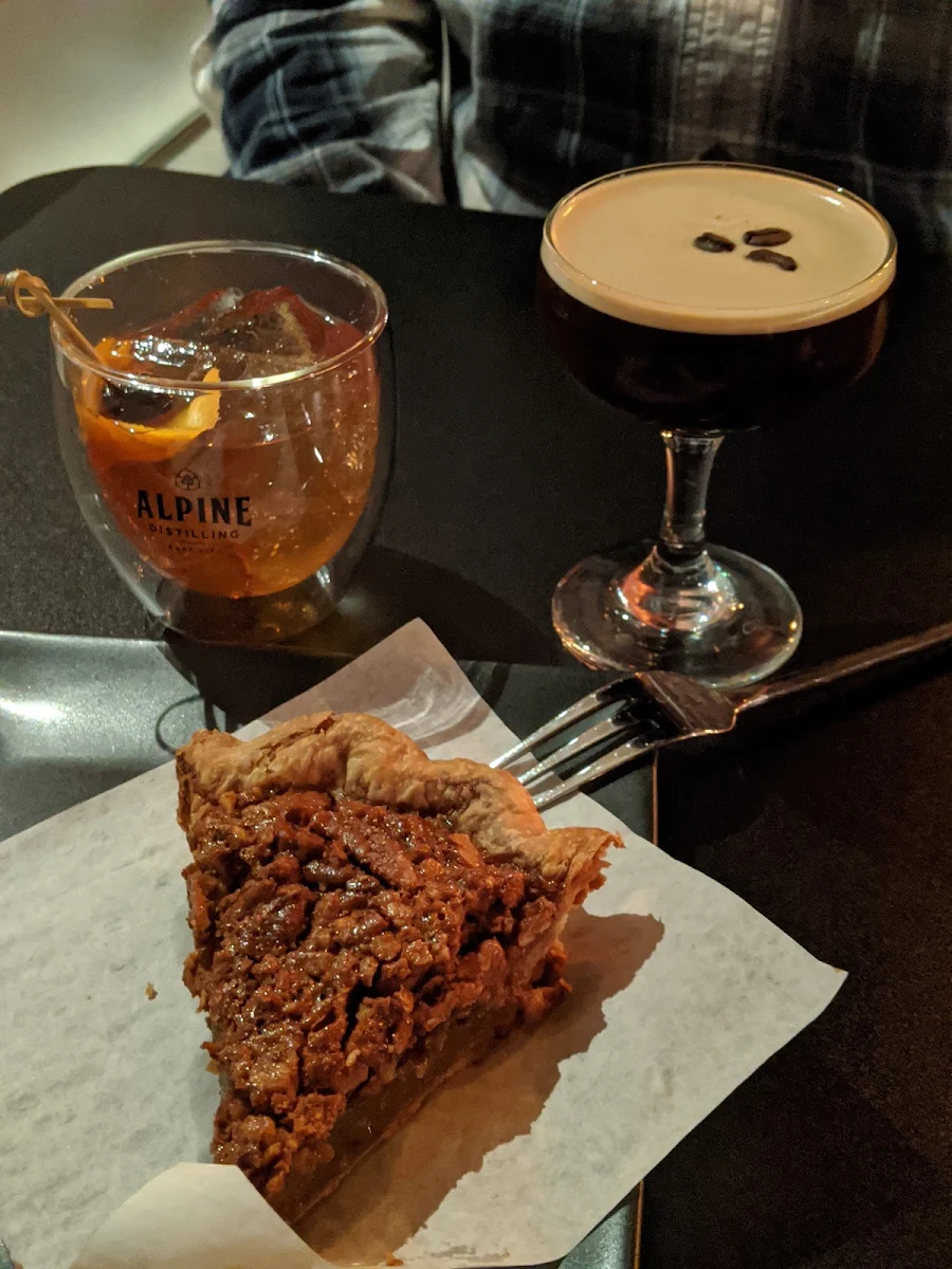 Maple Bourbon Pecan Pie Old Fashioned and Espresso Martini