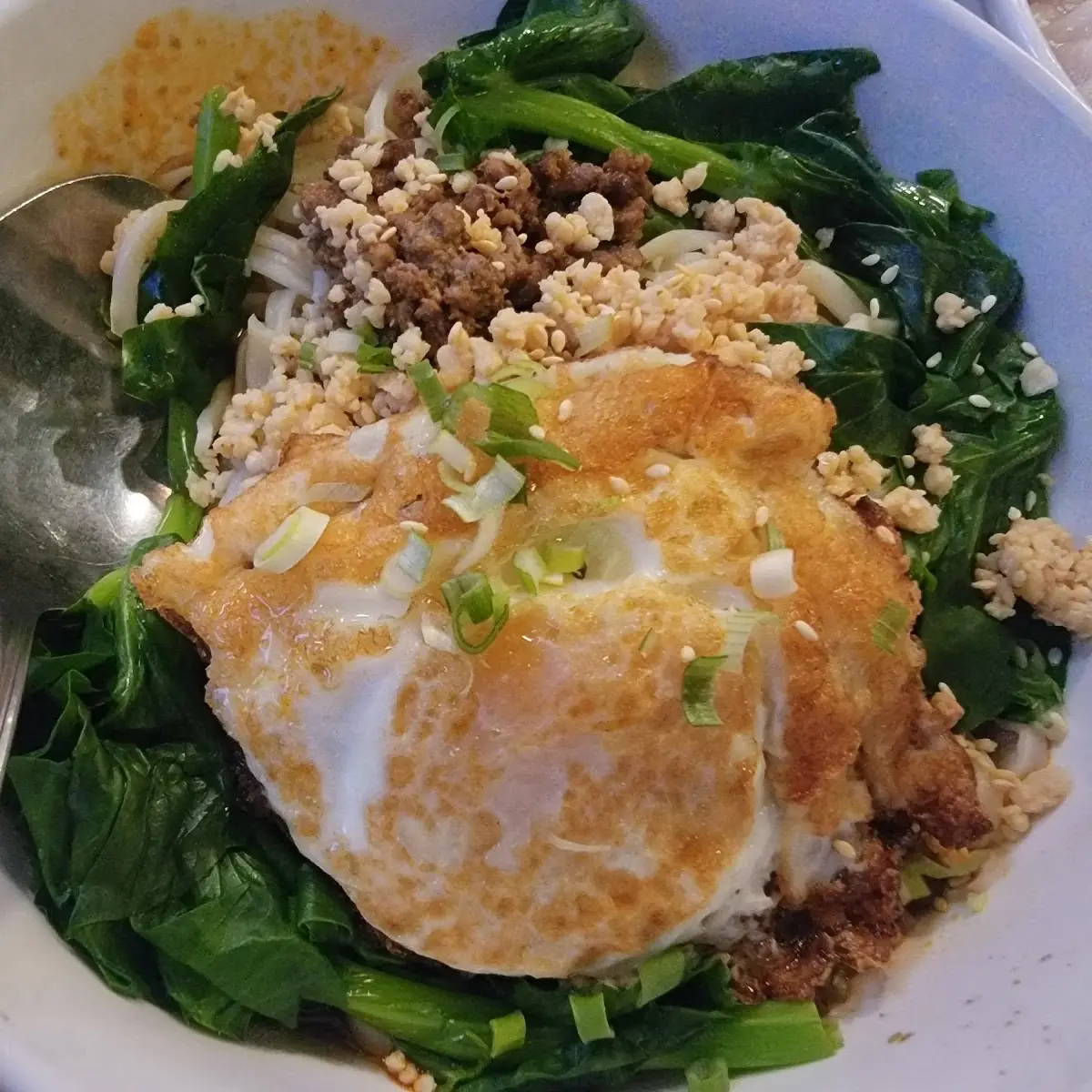 Snow Pea Leaves Fried Egg Soup