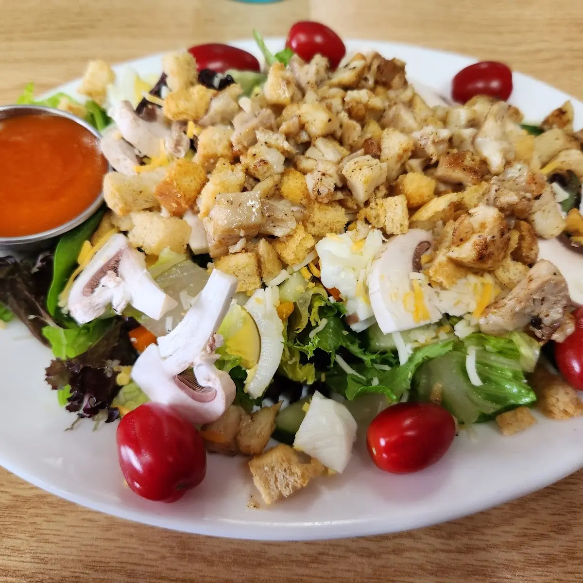 Chicken Salad Side of French drsg