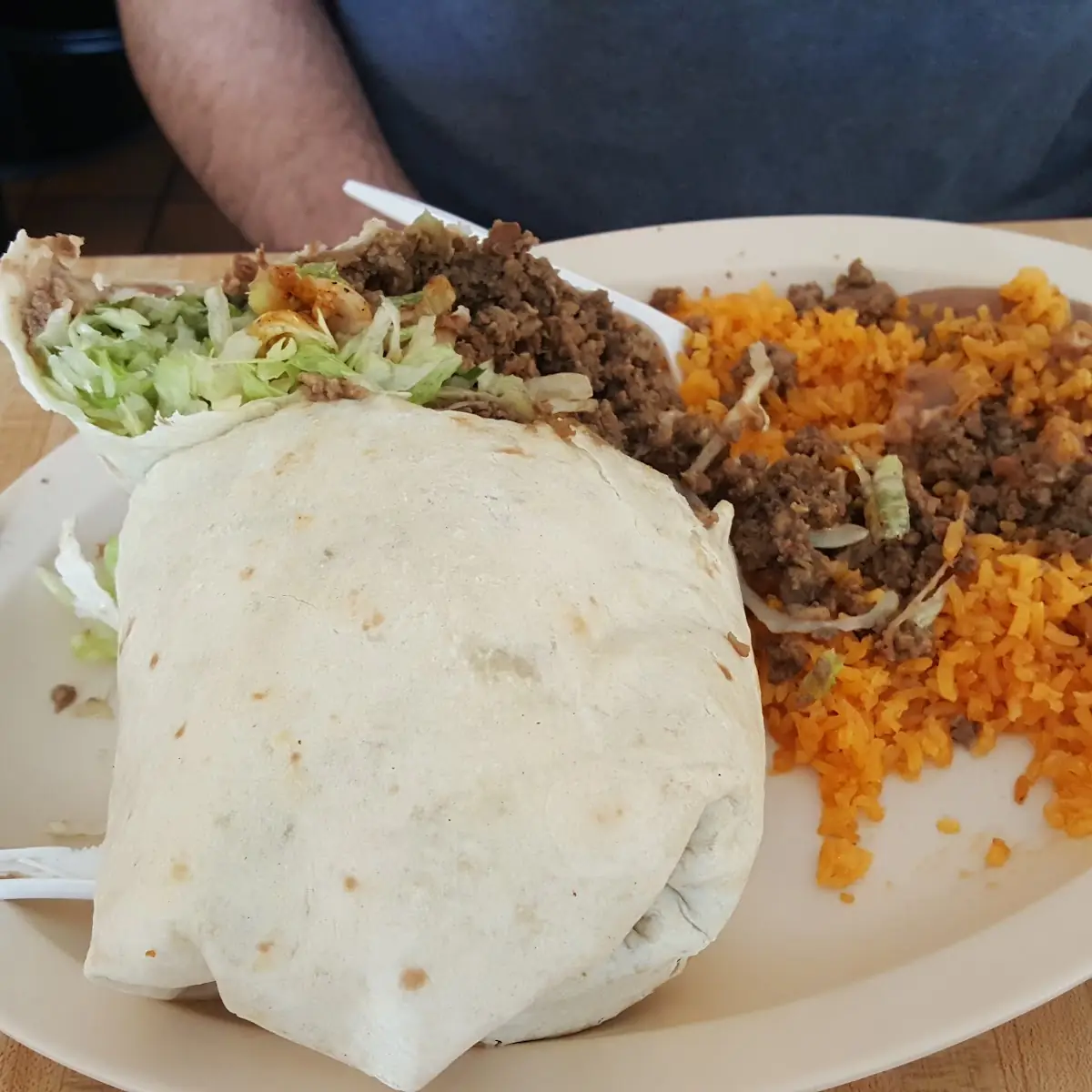 Super Beef Burrito