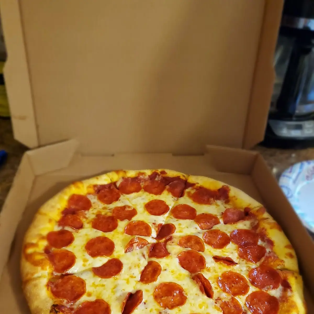 Sourdough Crust Pepperoni Pizza