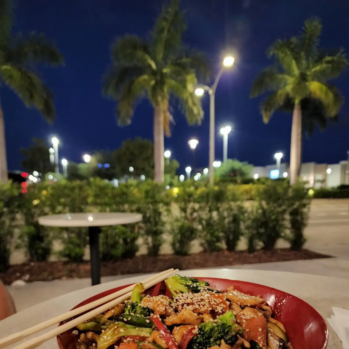 Rice Bowl with Sesame Chicken