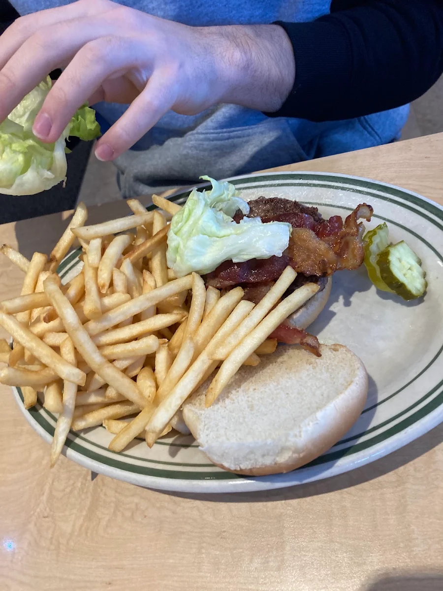 Burger with Bacon