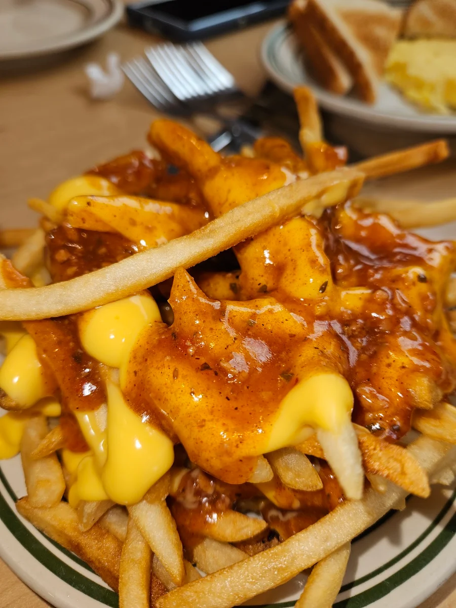 Chilling Cheese Fries