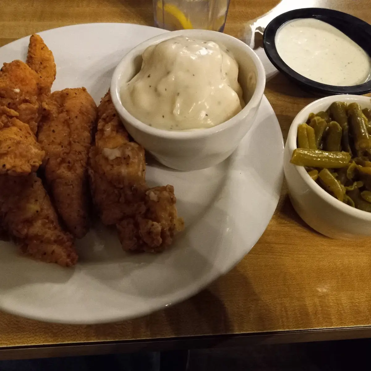 Frled Chicken Strip Dinner