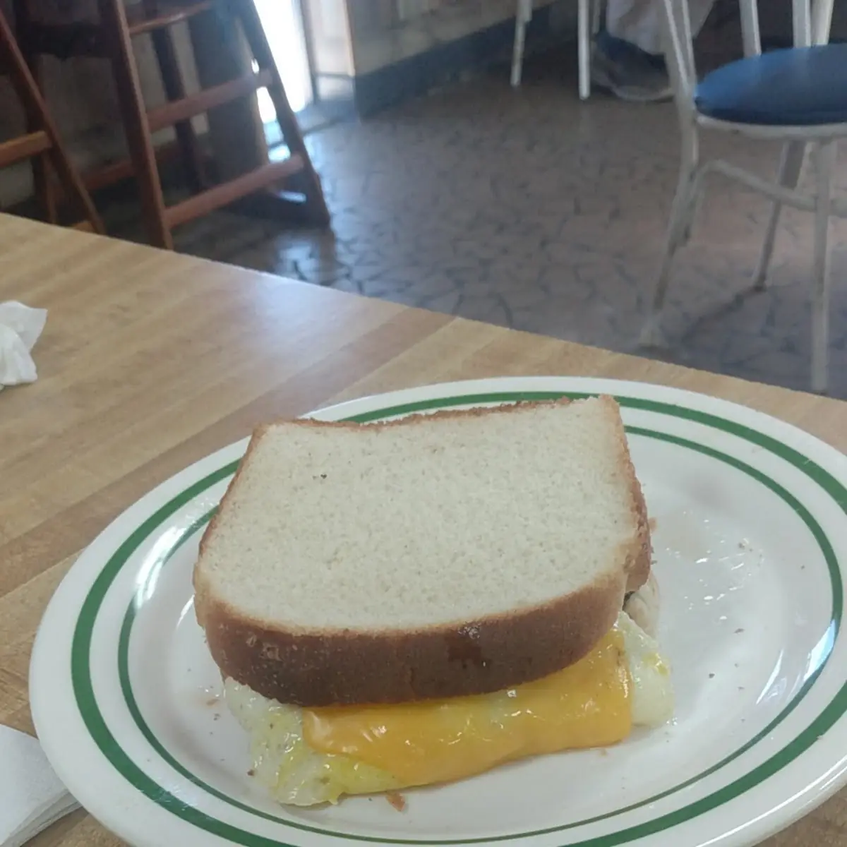 Sausage Eggs and Cheese Sandwich