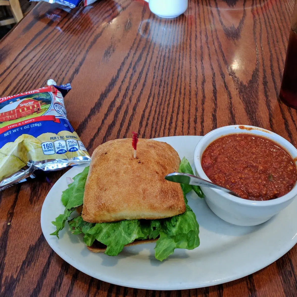 Grilled Burger with Chilli