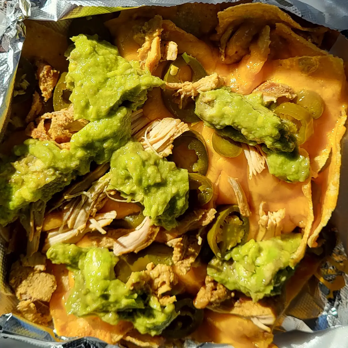 Chicken Nachos Supreme