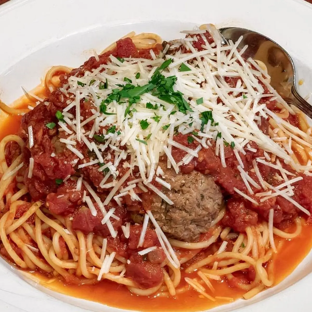 Spaghetti and Meat Balls