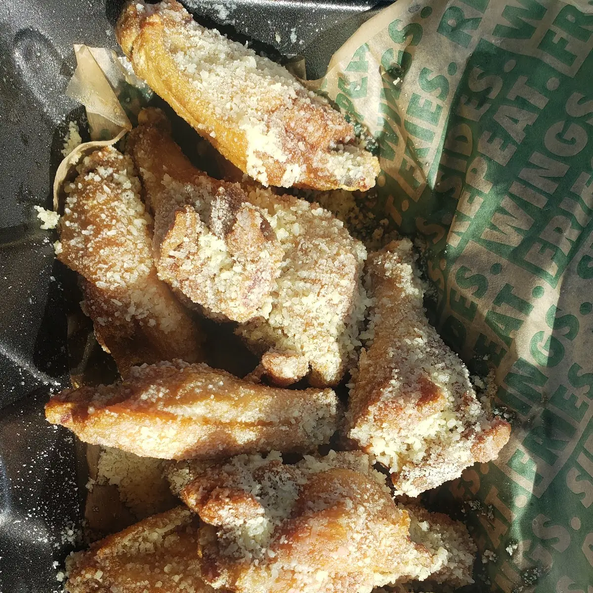 Garlic Parmesan Wings
