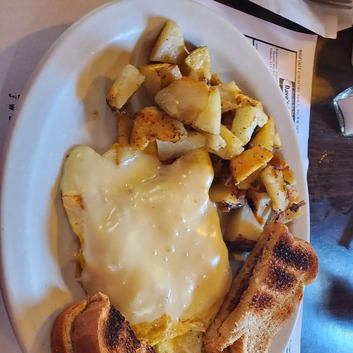 Ham and Cheese Omelette