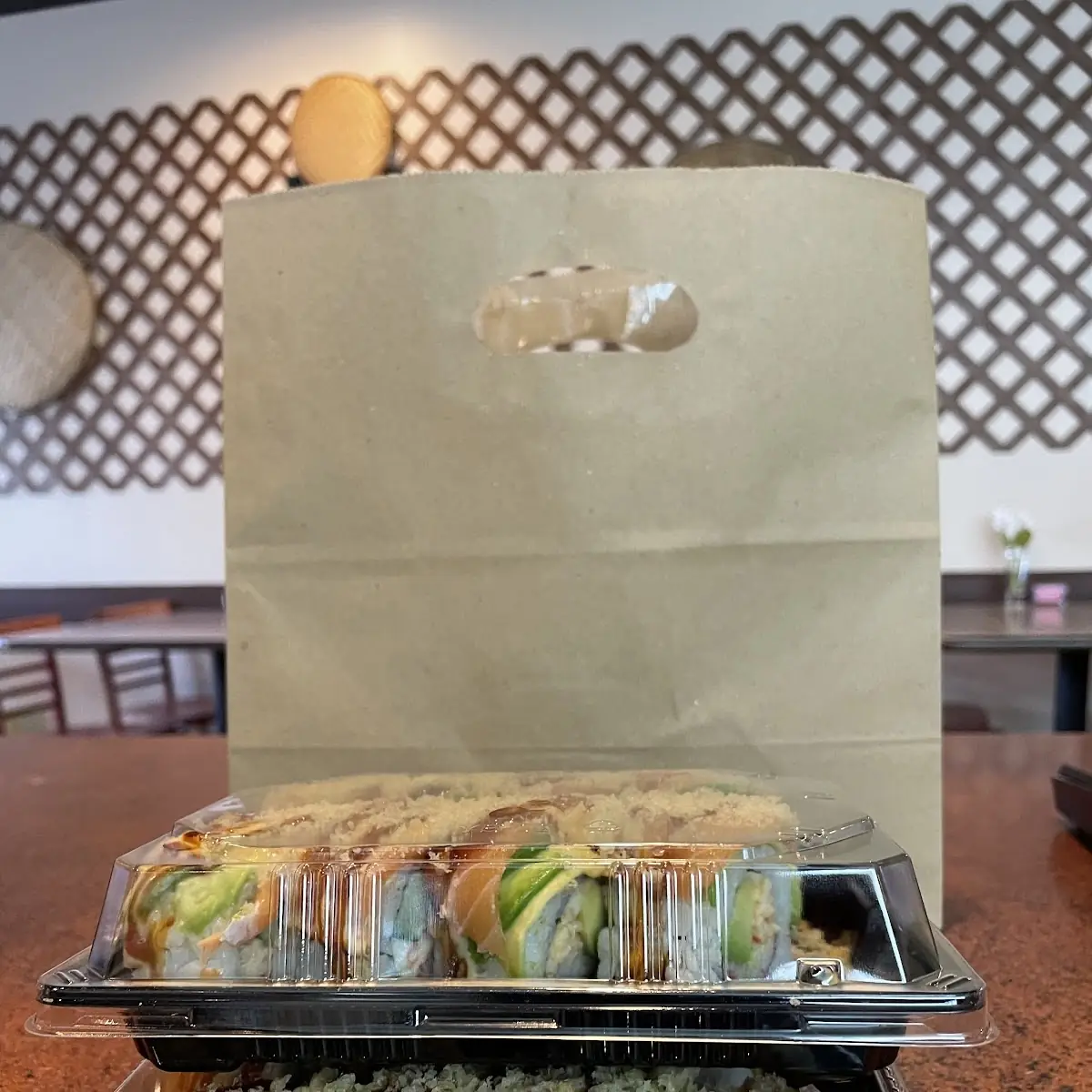 Dragon Salmon Roll