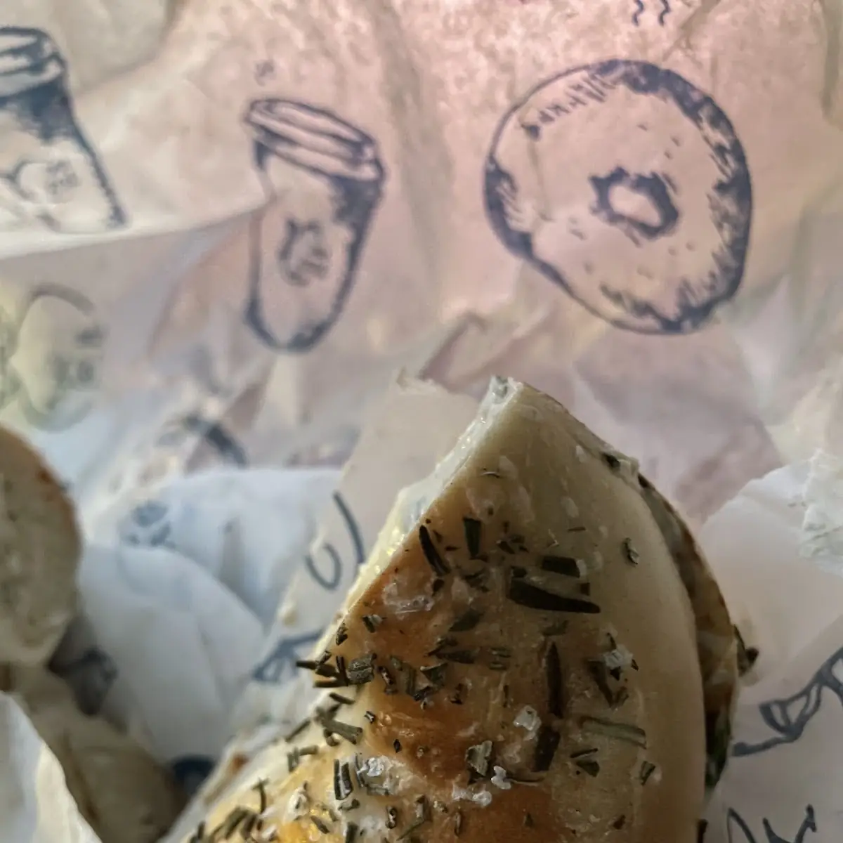 Herb and Salt Bagel