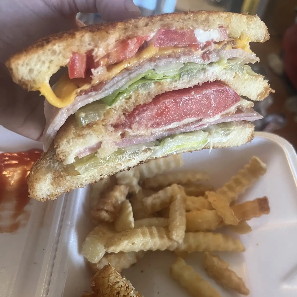 Grilled Ham & Cheese
