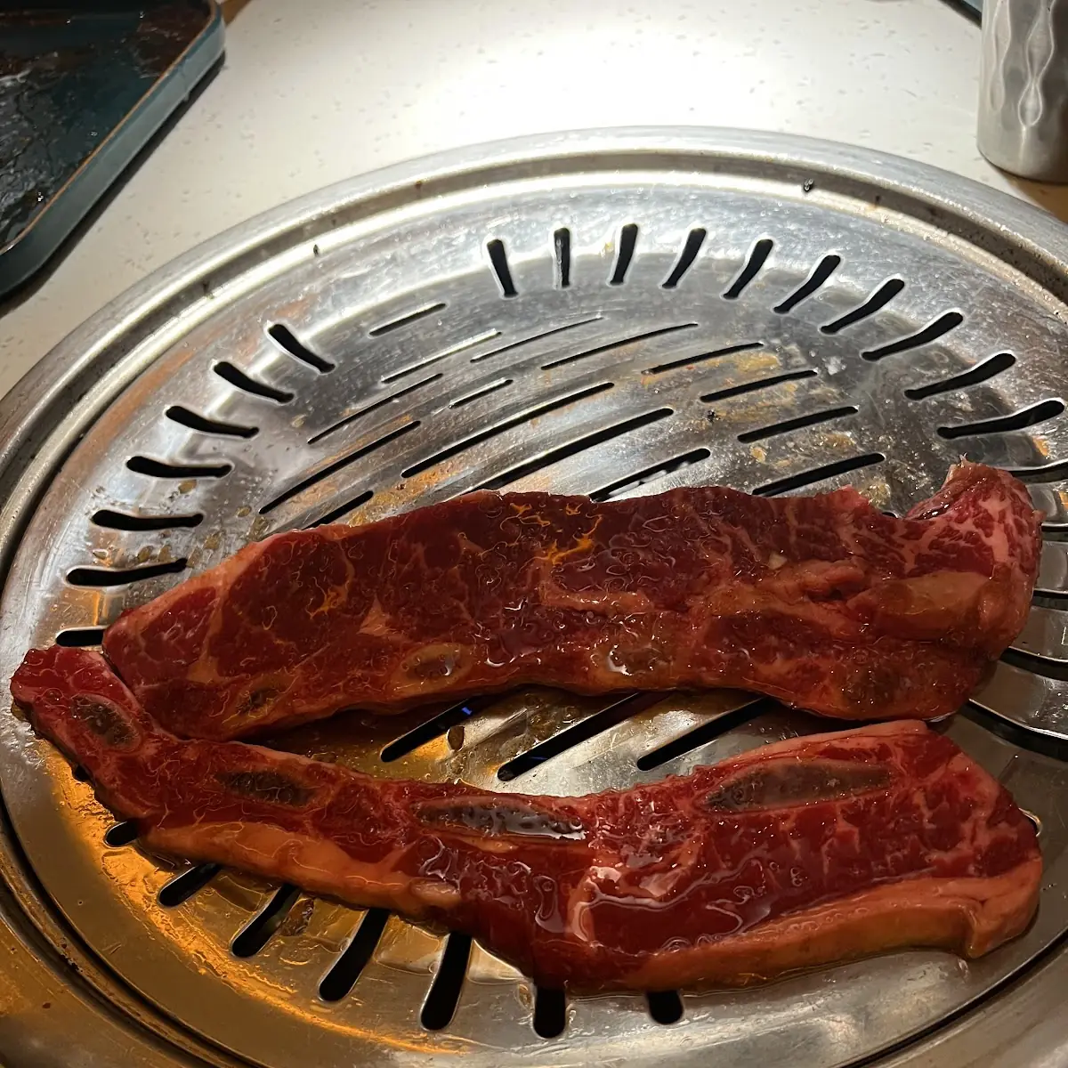 Grilled Marinated Beef Short Ribs