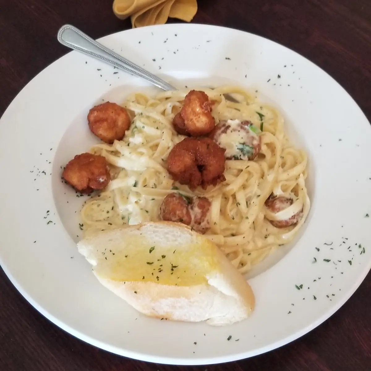 Shrimp Alfredo