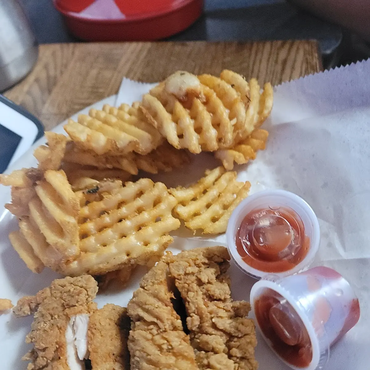 Chicken Strips and Fries