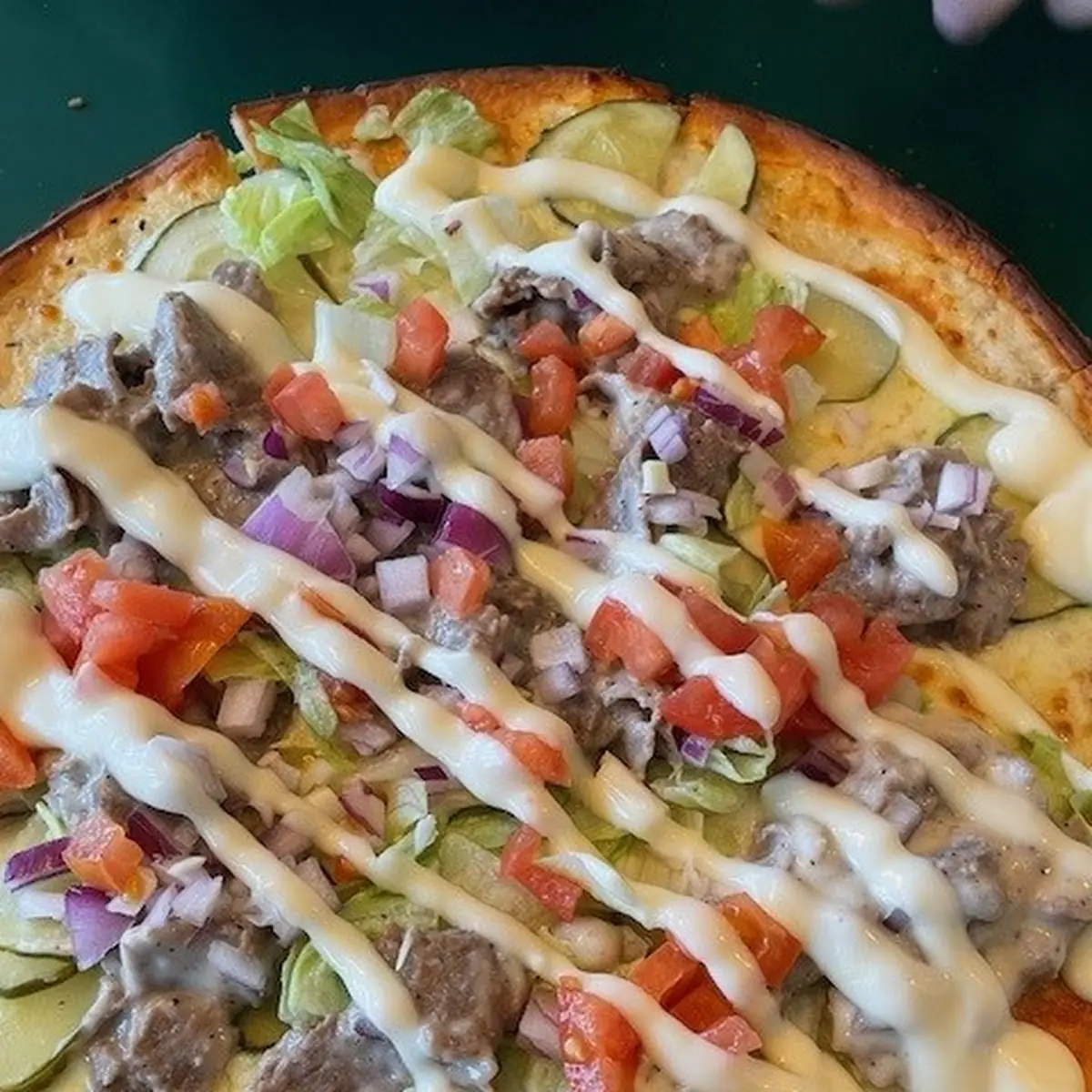 Taco Pizza