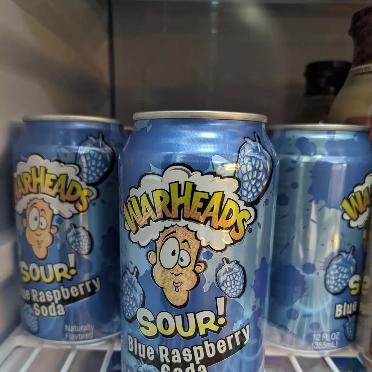 Warheads Blue Raspberry Soda