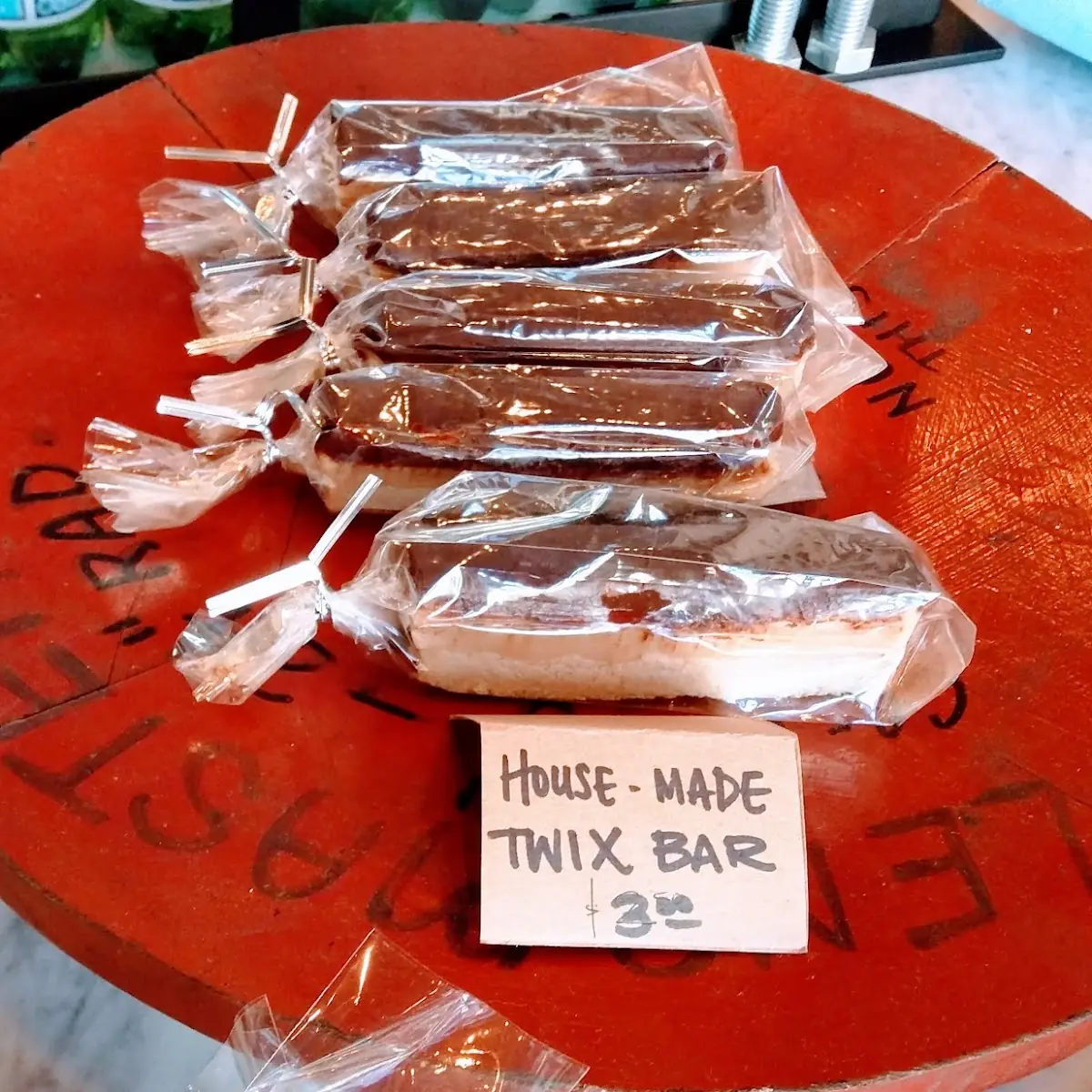 House Made Twix Bars
