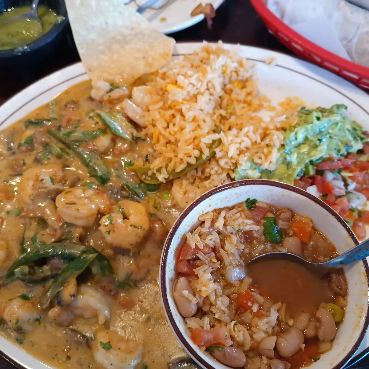 Camarones En Salsa Verde