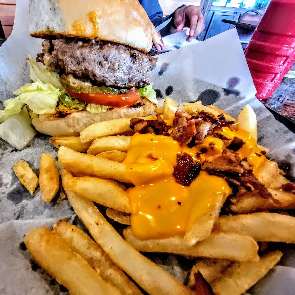 Juicy Lucy Burger