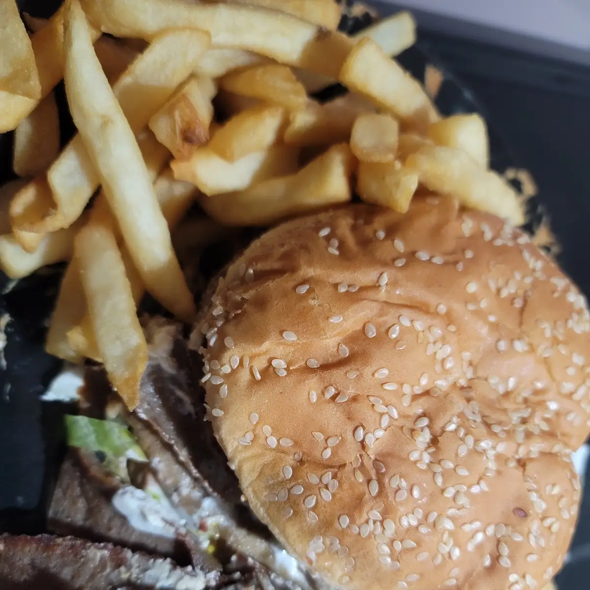 Gyro Cheese Burger
