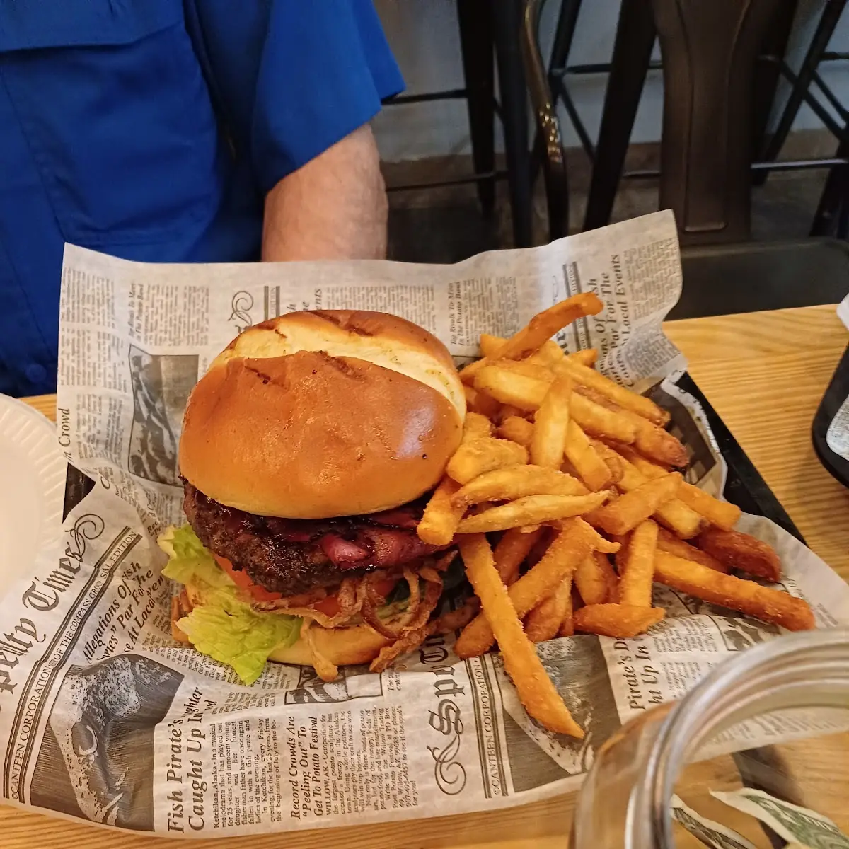 The Maple Pastrami Burger