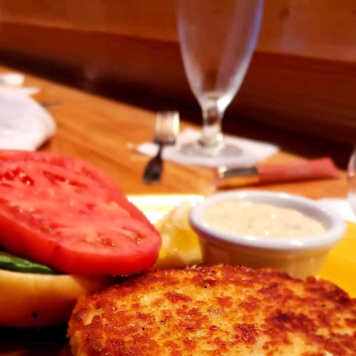 Crab Cake Sandwich