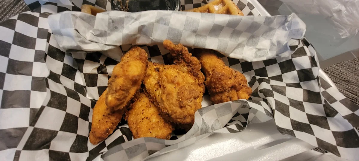 10pc chicken & waffles