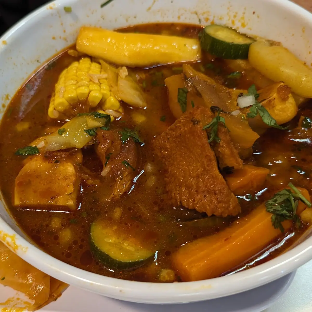 Sopa De Mondongo Beef Tripe Soup
