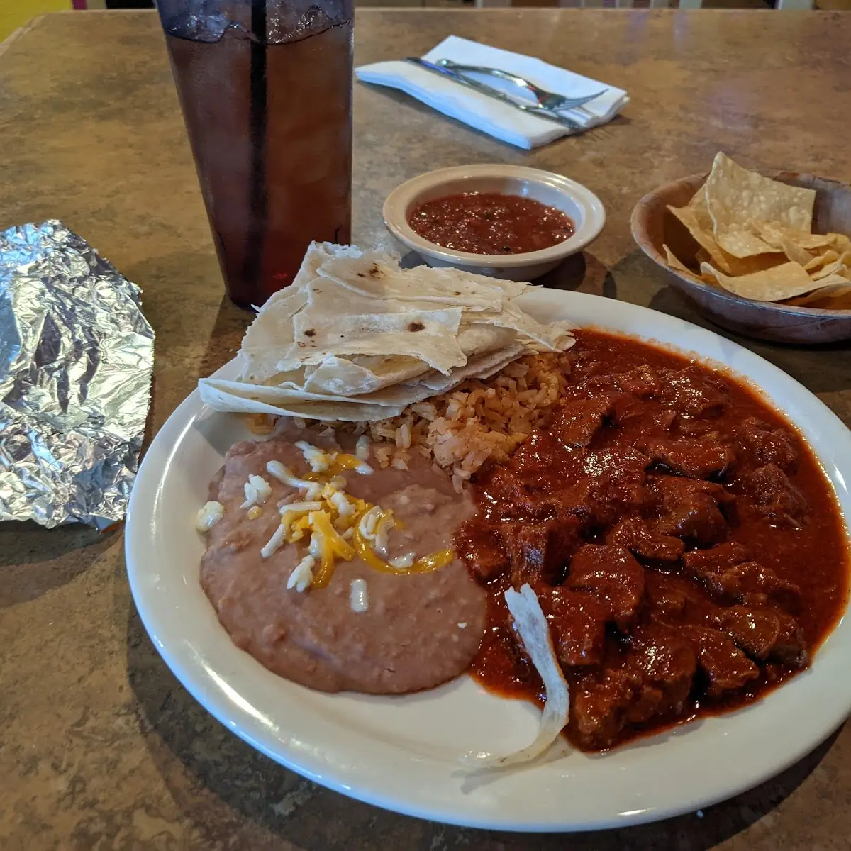 Chile Colorado Plate