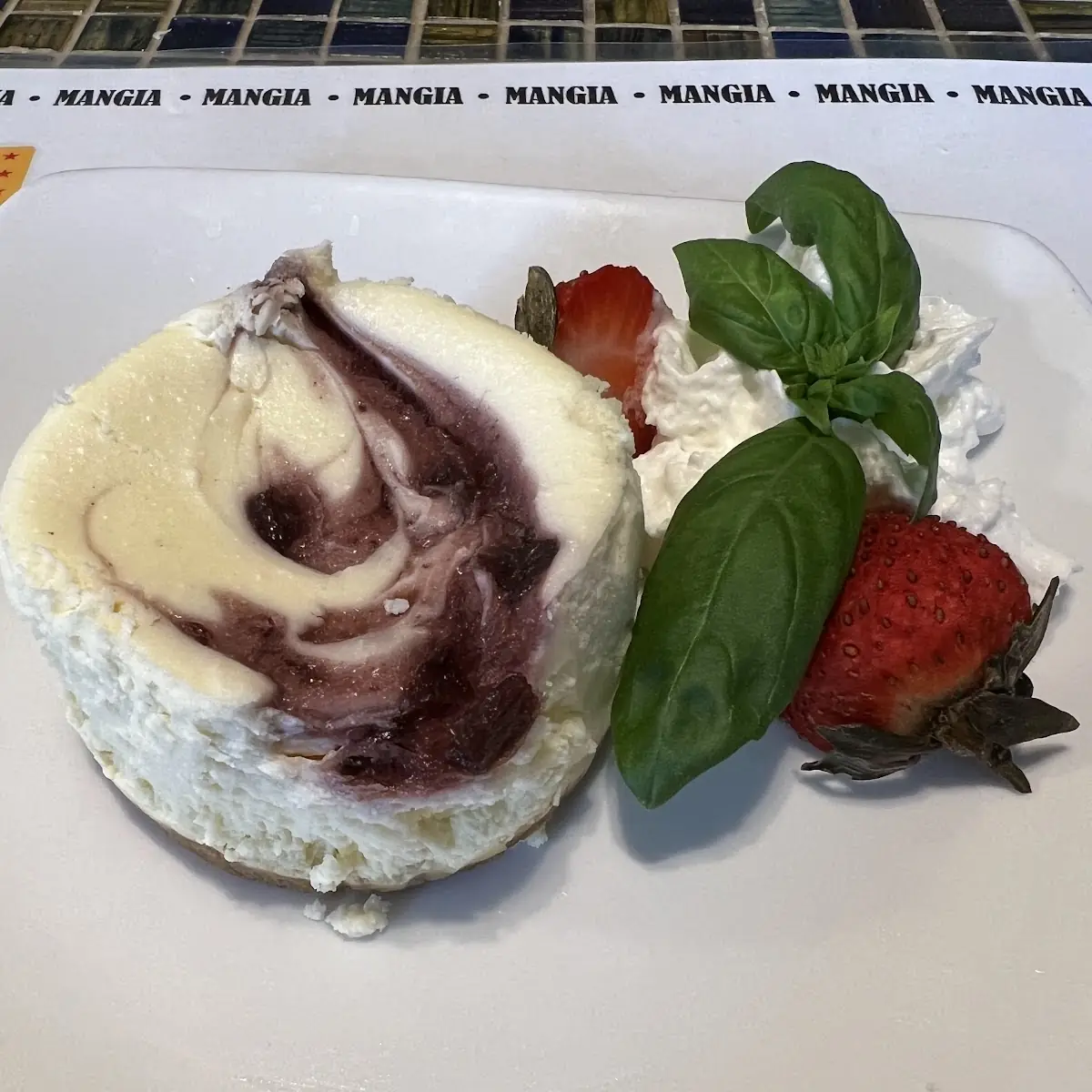 Black Cherry Ricotta Cheesecake