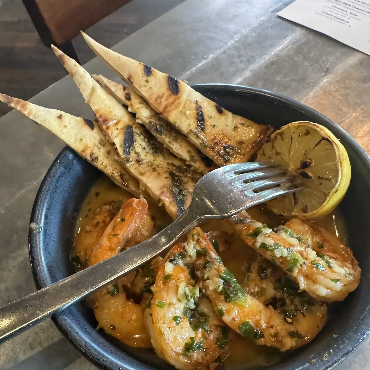 Garlic Prawns