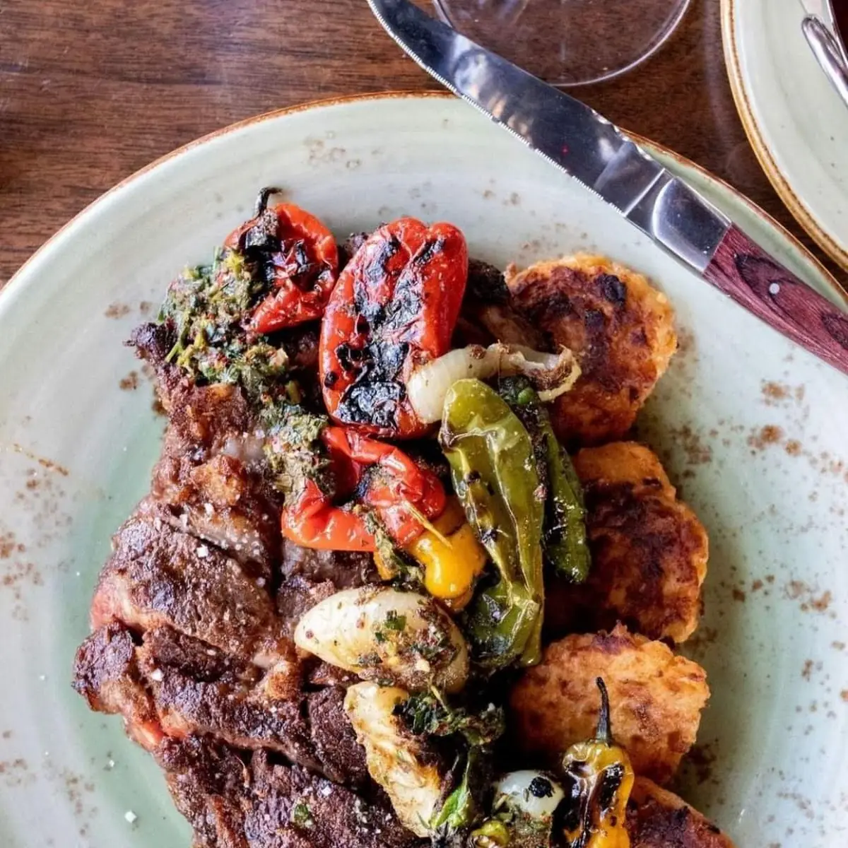 Grilled Berbere Spiced 16 Oz Ribeye