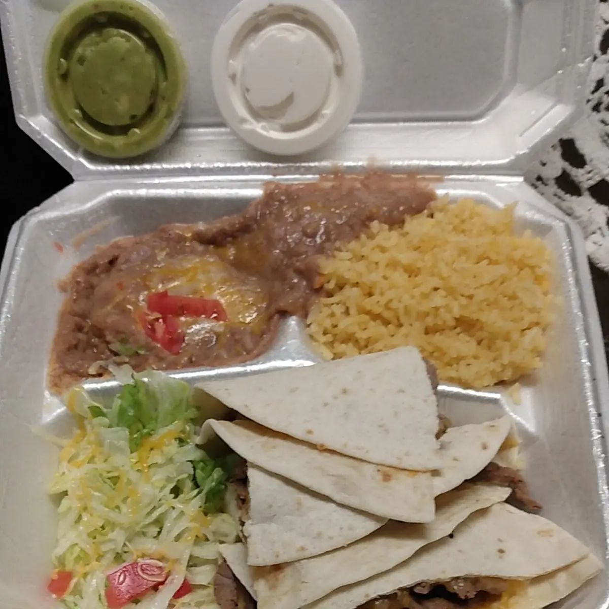 Quesadilla Plate