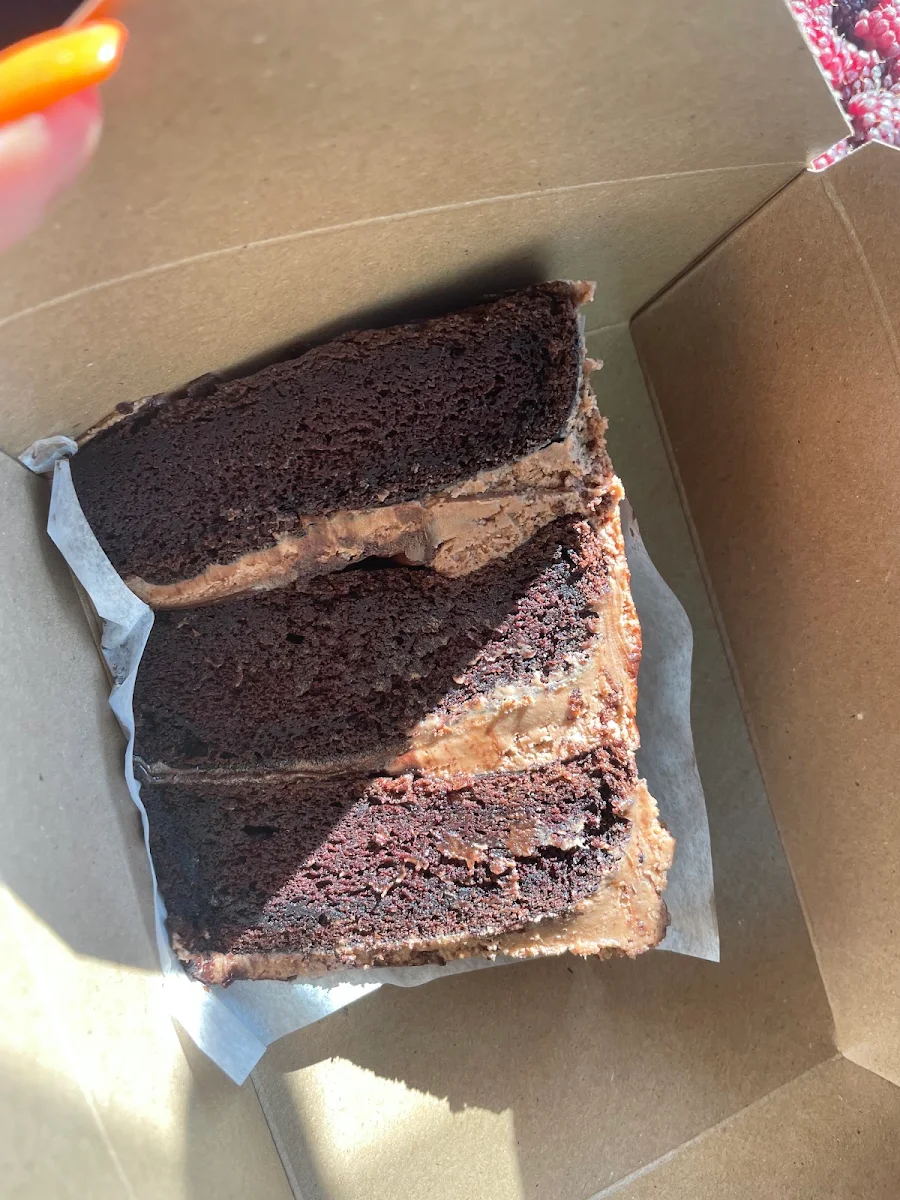 Hazelnut Dark Chocolate Cake