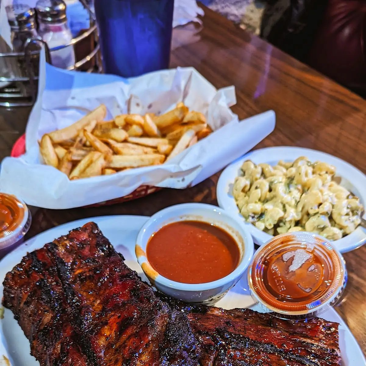Rib Hut Sampler Platter
