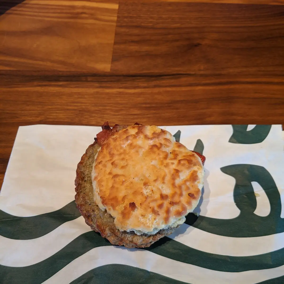 Chicken Sausage Biscuit
