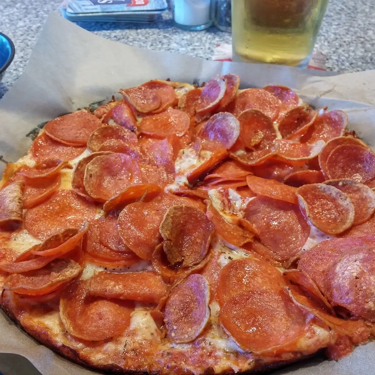 Double Pepperoni Pizza