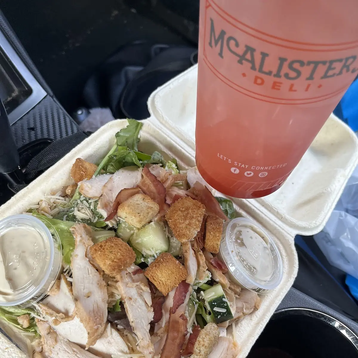 Grilled Chicken Salad with Caesar Dressing