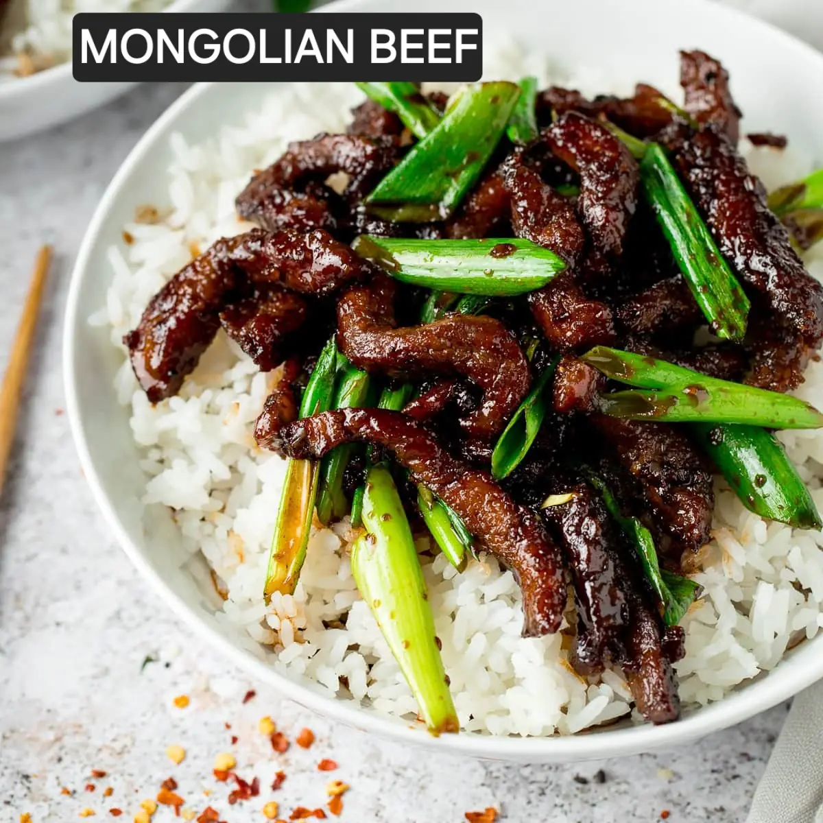 Mongolian Beef lg Spicy