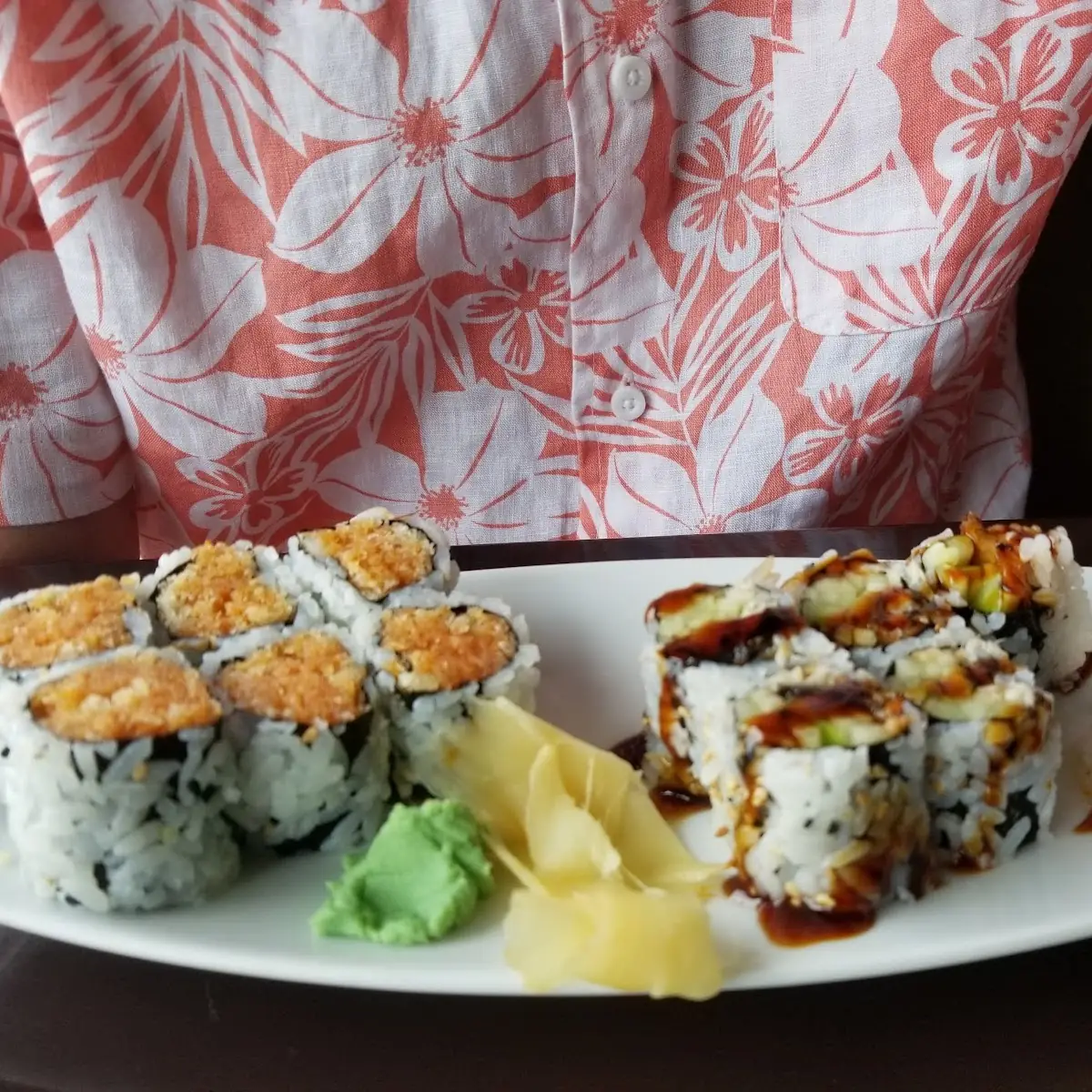 Spicy Tuna and Eel Roll
