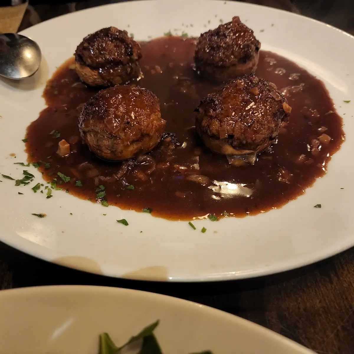 Prosciutto Stuffed Mushrooms